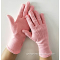 Cotton Pink Ladies Gloves